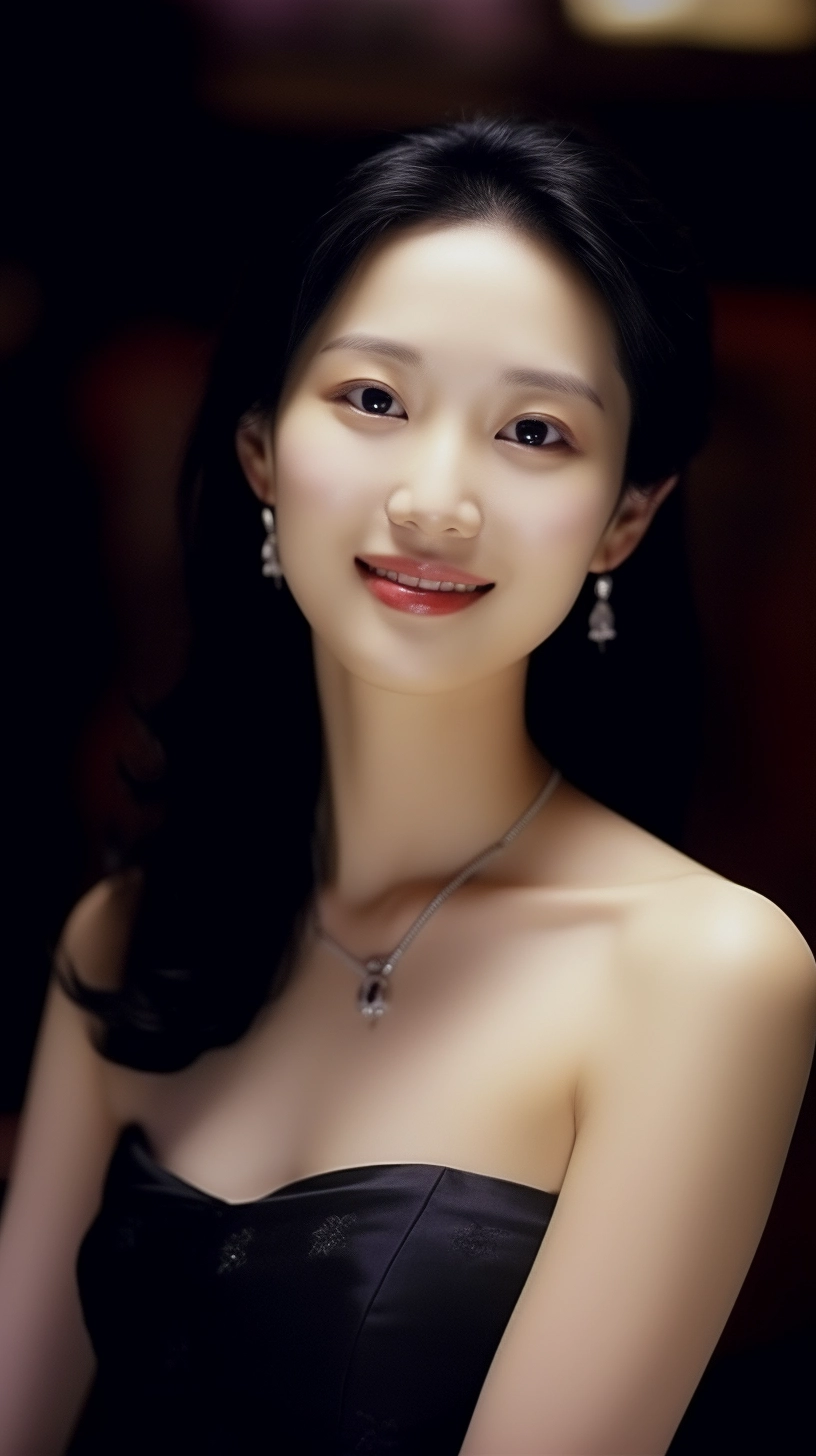 美丽的中国女孩