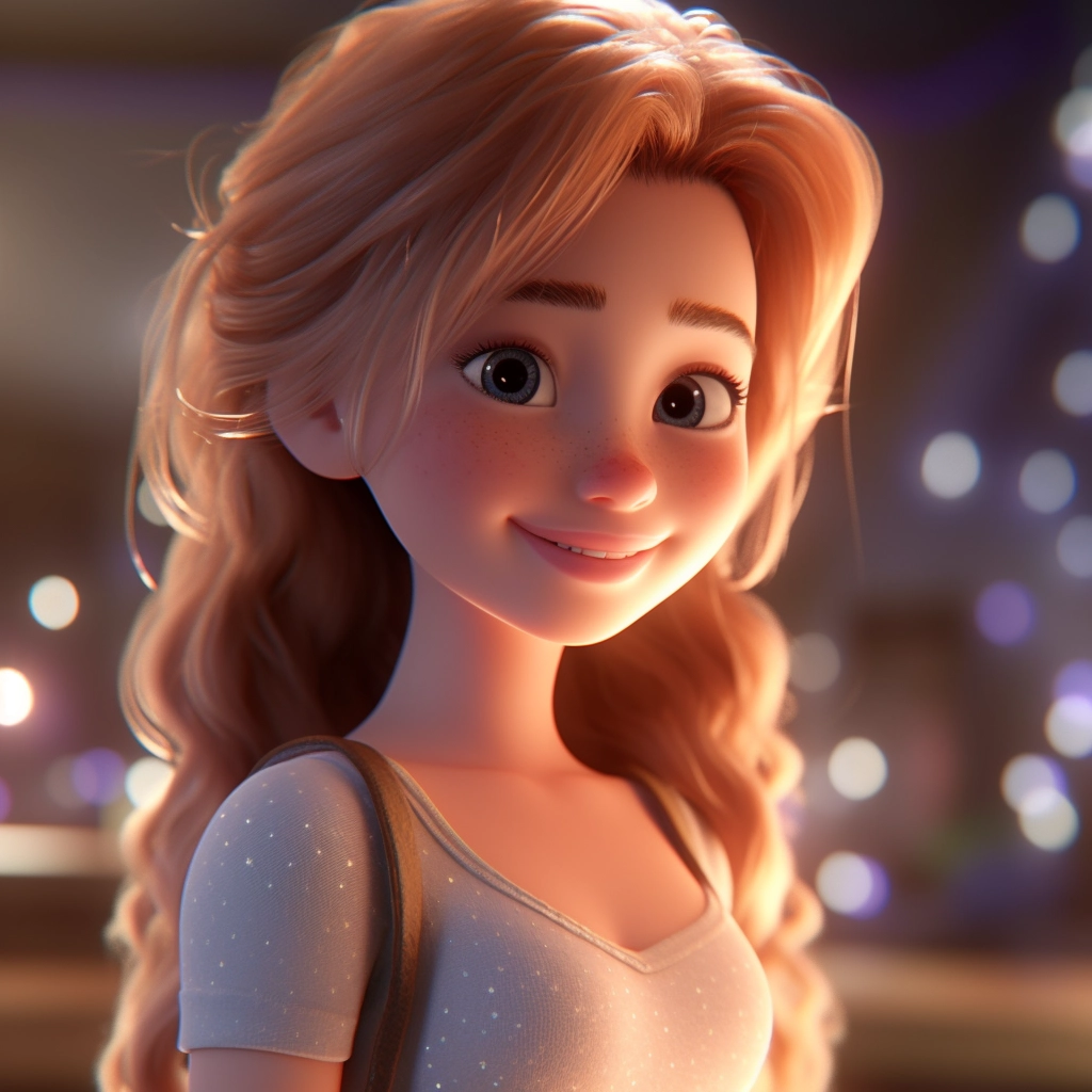 Pixar的3D梦幻女孩