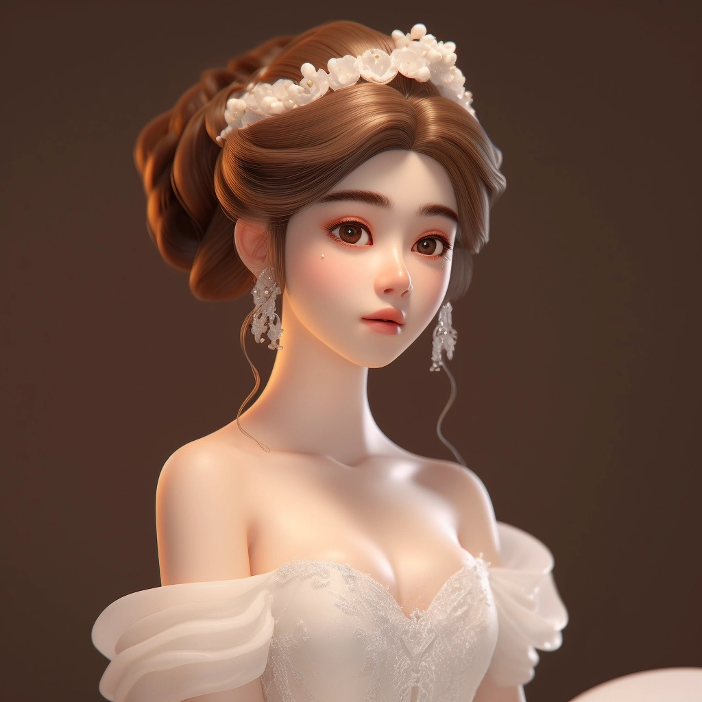 高贵美丽的新娘