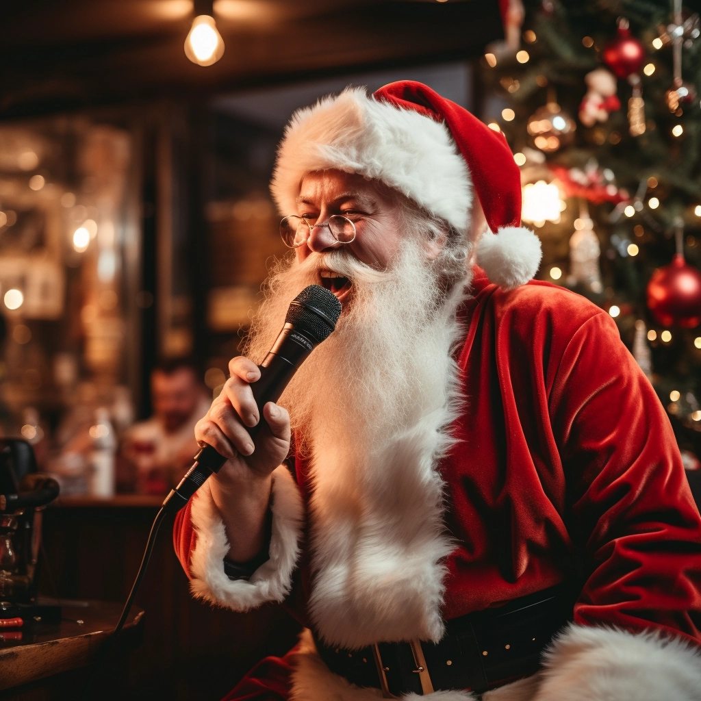 爱唱歌的圣诞老人