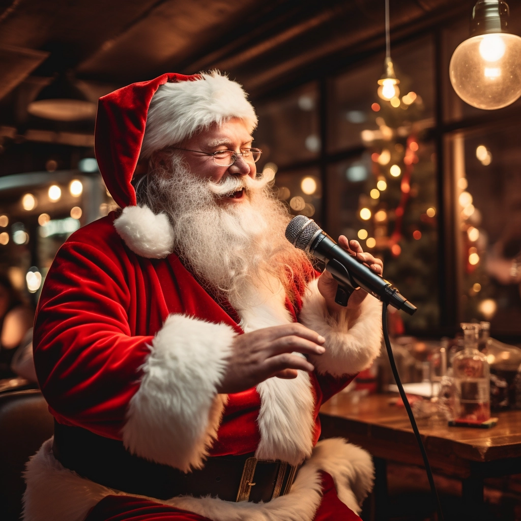爱唱歌的圣诞老人