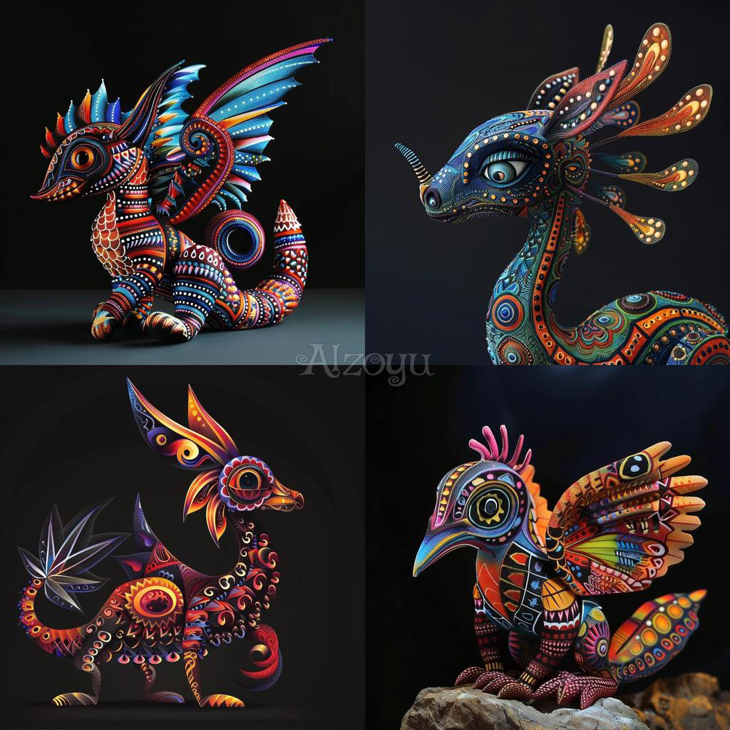 艺术风格 - Alebrije