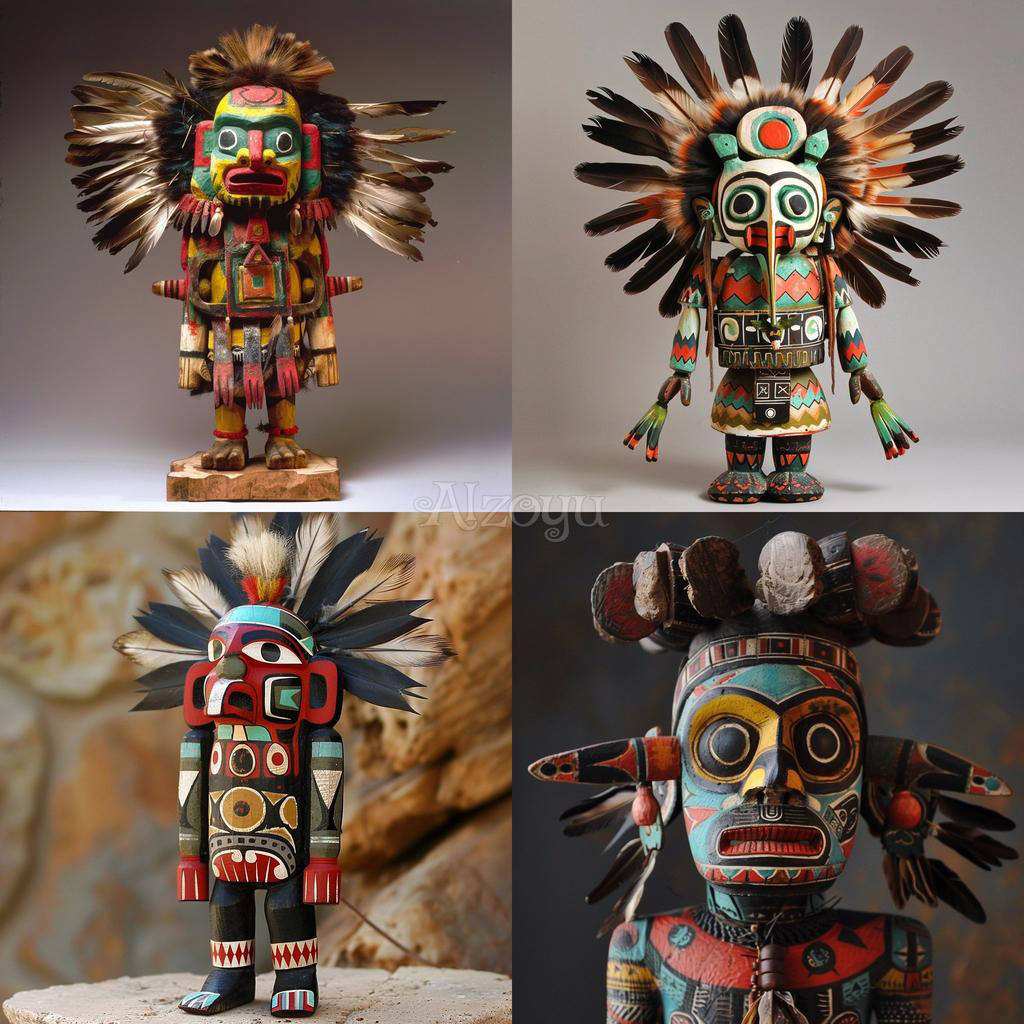 艺术风格 - Kachina doll